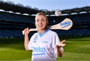 29 September 2021; Your Club Needs you! Wexford and St Ibars/Shelmaliers camogie player Ciara Donohoe in attendance at the launch of the 2021 Beko Club Champion, a competition to reward and celebrate local GAA club heroes who go above and beyond to help their local club. The launch took place at Croke Park in Dublin. For more information visit leinstergaa.ie/beko-club-champion/. Photo by Sam Barnes/Sportsfile