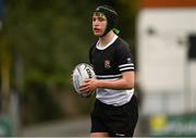 29 September 2021; John Orr Walsh of Newbridge College during the Bank of Ireland Leinster Schools Junior Cup Round 1 match between Newbridge College and Presentation College Bray at Energia Park in Dublin. Photo by Harry Murphy/Sportsfile