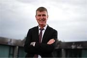 30 September 2021; Republic of Ireland manager Stephen Kenny during his Republic of Ireland squad announcement at FAI Headquarters in Abbotstown, Dublin Photo by Harry Murphy/Sportsfile