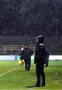 1 October 2021; Dundalk manager Vinny Perth during the SSE Airtricity League Premier Division match between Finn Harps and Dundalk at Finn Park in Ballybofey, Donegal. Photo by Ramsey Cardy/Sportsfile