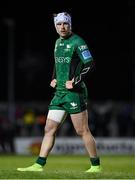 1 October 2021; Mack Hansen of Connacht during the United Rugby Championship match between Connacht and Vodacom Bulls at The Sportsground in Galway. Photo by Brendan Moran/Sportsfile