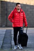 2 October 2021; Munster head coach Johann van Graan arrives before the United Rugby Championship match between Munster and DHL Stormers at Thomond Park in Limerick. Photo by Sam Barnes/Sportsfile