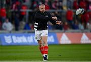 2 October 2021; Keith Earls of Munster warms up before the United Rugby Championship match between Munster and DHL Stormers at Thomond Park in Limerick. Photo by Sam Barnes/Sportsfile