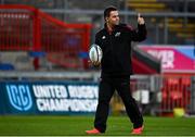 2 October 2021; Munster head coach Johann van Graan before the United Rugby Championship match between Munster and DHL Stormers at Thomond Park in Limerick. Photo by Sam Barnes/Sportsfile