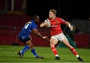 2 October 2021; Mike Haley of Munster in action against Sergeal Petersen of DHL Stormers during the United Rugby Championship match between Munster and DHL Stormers at Thomond Park in Limerick. Photo by Sam Barnes/Sportsfile