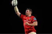 2 October 2021; Peter O’Mahony of Munster steals a lineout during the United Rugby Championship match between Munster and DHL Stormers at Thomond Park in Limerick. Photo by Brendan Moran/Sportsfile