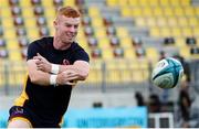 2 October 2021; Nathan Doak of Ulster during the warm up prior to the United Rugby Championship match between Zebre and Ulster at Stadio Sergio Lanfranchi in Parma, Italy. Photo by Roberto Bregani/Sportsfile