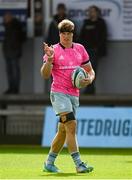 3 October 2021; Josh van der Flier of Leinster before the United Rugby Championship match between Dragons and Leinster at Rodney Parade in Newport, Wales. Photo by Harry Murphy/Sportsfile