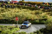3 October 2021; Daniel McKenna and co-driver Andrew Grennan, Ford Escort Mk2, during special stage 4 of the Donegal Harvest Stages Rally in Donegal. Photo by Philip Fitzpatrick/Sportsfile