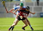 3 October 2021; Kevin Mahony of Ballygunner in action against Billy Nolan of Roanmore during the Waterford County Senior Club Hurling Championship Final match between Roanmore and Ballygunner at Walsh Park in Waterford. Photo by Piaras Ó Mídheach/Sportsfile