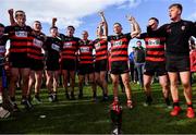 3 October 2021; Ballygunner players, including Ian Kenny, 2, celebrate after their side's victory in the Waterford County Senior Club Hurling Championship Final match between Roanmore and Ballygunner at Walsh Park in Waterford. Photo by Piaras Ó Mídheach/Sportsfile