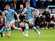 3 October 2021; Dan Leavy of Leinster during the United Rugby Championship match between Dragons and Leinster at Rodney Parade in Newport, Wales. Photo by Harry Murphy/Sportsfile