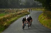 3 October 2021; Ben Healy of Trinity Racing, left, and Eddie Dunbar of Team Ineos during the senior men's road race at the 2021 Cycling Ireland Road National Championships in Wicklow. Photo by David Fitzgerald/Sportsfile