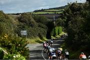 3 October 2021; A general view of the peleton during the senior men's road race at the 2021 Cycling Ireland Road National Championships in Wicklow. Photo by David Fitzgerald/Sportsfile