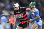 3 October 2021; Dessie Hutchinson of Ballygunner is tackled by Dale Hayes of Roanmore during the Waterford County Senior Club Hurling Championship Final match between Roanmore and Ballygunner at Walsh Park in Waterford. Photo by Piaras Ó Mídheach/Sportsfile