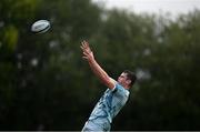 3 October 2021; James Ryan of Leinster wins possession in the lineout during the United Rugby Championship match between Dragons and Leinster at Rodney Parade in Newport, Wales. Photo by Harry Murphy/Sportsfile