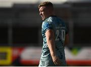 3 October 2021; Dan Leavy of Leinster during the United Rugby Championship match between Dragons and Leinster at Rodney Parade in Newport, Wales. Photo by Harry Murphy/Sportsfile