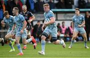 3 October 2021; Dan Leavy of Leinster during the United Rugby Championship match between Dragons and Leinster at Rodney Parade in Newport, Wales. Photo by Harry Murphy/Sportsfile