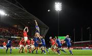 2 October 2021; A general view of a line-out during the United Rugby Championship match between Munster and DHL Stormers at Thomond Park in Limerick. Photo by Sam Barnes/Sportsfile