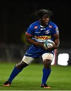 2 October 2021; Scarra Ntubeni of DHL Stormers during the United Rugby Championship match between Munster and DHL Stormers at Thomond Park in Limerick. Photo by Sam Barnes/Sportsfile