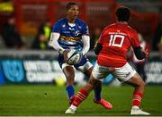 2 October 2021; Manie Libbok of DHL Stormers in action against Joey Carbery of Munster during the United Rugby Championship match between Munster and DHL Stormers at Thomond Park in Limerick. Photo by Sam Barnes/Sportsfile