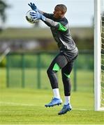 4 October 2021; David Odumosu during a Republic of Ireland U21 training session at the FAI National Training Centre in Abbotstown in Dublin. Photo by Seb Daly/Sportsfile