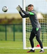 4 October 2021; Brian Maher during a Republic of Ireland U21 training session at the FAI National Training Centre in Abbotstown in Dublin. Photo by Seb Daly/Sportsfile