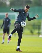 4 October 2021; Brian Maher during a Republic of Ireland U21 training session at the FAI National Training Centre in Abbotstown in Dublin. Photo by Seb Daly/Sportsfile