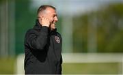 4 October 2021; Coach Alan Reynolds during a Republic of Ireland U21 training session at the FAI National Training Centre in Abbotstown in Dublin. Photo by Seb Daly/Sportsfile