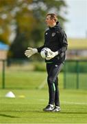 4 October 2021; Goalkeeping coach Rene Gilmartin during a Republic of Ireland U21 training session at the FAI National Training Centre in Abbotstown in Dublin. Photo by Seb Daly/Sportsfile