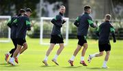 4 October 2021; Will Keane during a Republic of Ireland training session at the FAI National Training Centre in Abbotstown in Dublin. Photo by Stephen McCarthy/Sportsfile