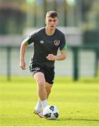 4 October 2021; Gavin Kilkenny during a Republic of Ireland U21 training session at the FAI National Training Centre in Abbotstown in Dublin. Photo by Seb Daly/Sportsfile