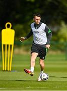 4 October 2021; Oisin McEntee during a Republic of Ireland U21 training session at the FAI National Training Centre in Abbotstown in Dublin. Photo by Seb Daly/Sportsfile