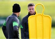 4 October 2021; Matt Doherty during a Republic of Ireland training session at the FAI National Training Centre in Abbotstown in Dublin. Photo by Stephen McCarthy/Sportsfile