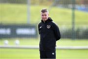 4 October 2021; Manager Stephen Kenny during a Republic of Ireland training session at the FAI National Training Centre in Abbotstown in Dublin. Photo by Stephen McCarthy/Sportsfile