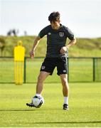 4 October 2021; Colm Whelan during a Republic of Ireland U21 training session at the FAI National Training Centre in Abbotstown in Dublin. Photo by Seb Daly/Sportsfile