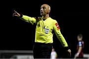27 September 2021; Referee Neil Doyle during the SSE Airtricity League Premier Division match between Dundalk and Bohemians at Oriel Park in Dundalk, Louth. Photo by Ben McShane/Sportsfile