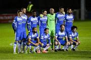 1 October 2021; The Finn Harps team before the SSE Airtricity League Premier Division match between Finn Harps and Dundalk at Finn Park in Ballybofey, Donegal. Photo by Ramsey Cardy/Sportsfile