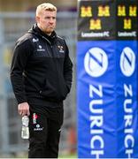 2 October 2021; Lansdowne head coach Mark McHugh before the Energia Men’s All-Ireland League Division 1A Round 1 match between Lansdowne and Cork Constitution at the Aviva Stadium in Dublin. Photo by Ramsey Cardy/Sportsfile