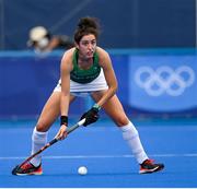 26 July 2021; Hannah McLoughlin of Ireland during the women's pool A group stage match between Ireland and Netherlands at the Oi Hockey Stadium during the 2020 Tokyo Summer Olympic Games in Tokyo, Japan. Photo by Stephen McCarthy/Sportsfile