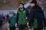1 October 2021; Connacht strength and conditioning coach Tom Brady during the United Rugby Championship match between Connacht and Vodacom Bulls at The Sportsground in Galway. Photo by Brendan Moran/Sportsfile