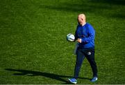 5 October 2021; Senior kitman Jim Bastick during a Leinster Rugby squad training session at Energia Park in Dublin. Photo by Harry Murphy/Sportsfile