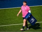 5 October 2021; Tadhg Furlong during a Leinster Rugby squad training session at Energia Park in Dublin. Photo by Harry Murphy/Sportsfile