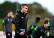 5 October 2021; Manager Stephen Kenny during a Republic of Ireland training session at the FAI National Training Centre in Abbotstown in Dublin. Photo by Stephen McCarthy/Sportsfile