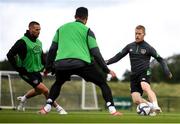 5 October 2021; Daryl Horgan during a Republic of Ireland training session at the FAI National Training Centre in Abbotstown in Dublin. Photo by Stephen McCarthy/Sportsfile