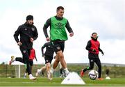 5 October 2021; James Collins during a Republic of Ireland training session at the FAI National Training Centre in Abbotstown in Dublin. Photo by Stephen McCarthy/Sportsfile