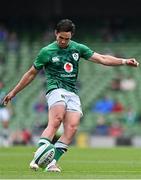 3 July 2021; Joey Carbery of Ireland during the International Rugby Friendly match between Ireland and Japan at Aviva Stadium in Dublin. Photo by Brendan Moran/Sportsfile