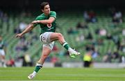 3 July 2021; Joey Carbery of Ireland during the International Rugby Friendly match between Ireland and Japan at Aviva Stadium in Dublin. Photo by Brendan Moran/Sportsfile