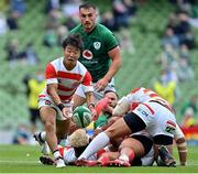 3 July 2021; Naoto Saito of Japan during the International Rugby Friendly match between Ireland and Japan at Aviva Stadium in Dublin. Photo by Brendan Moran/Sportsfile