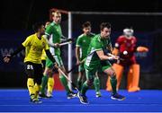 5 October 2021; Jeremy Duncan of Ireland during an international friendly match between Ireland and Malaysia at Lisnagarvey Hockey Club in Hillsborough, Down. Photo by Ramsey Cardy/Sportsfile